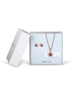 BERING Ohrschmuck | Halsketten + Collier-Arctic Symphony rosé gold 427-707-Purple 427-707-Purple