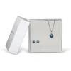 BERING Ohrschmuck | Halsketten + Collier-Arctic Symphony Set Blue 429-711-Blue