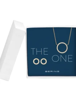 BERING Ohrschmuck | Halsketten + Collier-Arctic Symphony Set the one goldf. 434-718-Gold