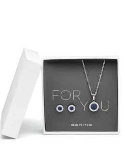 BERING Ohrschmuck | Halsketten + Collier-Arctic Symphony silber 427-707-Blue 427-707-Blue