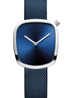 BERING Damenuhren-Armbanduhr mit Milanaise Armband 18034-307