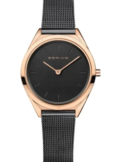 BERING Damenuhren-Armbanduhr mit Milanaise Armband ultra slim 17031-166
