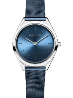 BERING Damenuhren-Armbanduhr mit Milanaise Armband ultra slim 17031-307