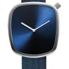 BERING Herrenuhren | Damenuhren-Armbanduhr mit Milanaise Armband 18040-307