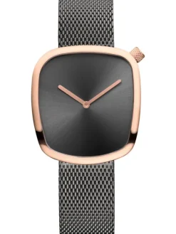 BERING Damenuhren-Armbanduhr mit Milanaise Armband 18034-369