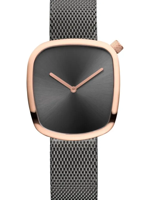 BERING Damenuhren-Armbanduhr mit Milanaise Armband 18034-369
