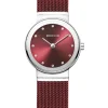 BERING Damenuhren-Armbanduhr mit Milanaise Armband 10126-303