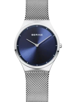 BERING Damenuhren-Armbanduhr mit Milanaise Armband 12131-008