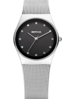BERING Damenuhren-Armbanduhr mit Milanaise Armband 12927-002