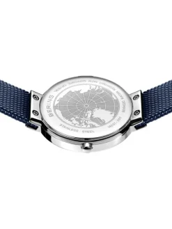BERING Damenuhren-Armbanduhr mit Milanesearmband 14531-307