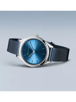 BERING Damenuhren-Armbanduhr mit Milanaise Armband ultra slim 17031-307