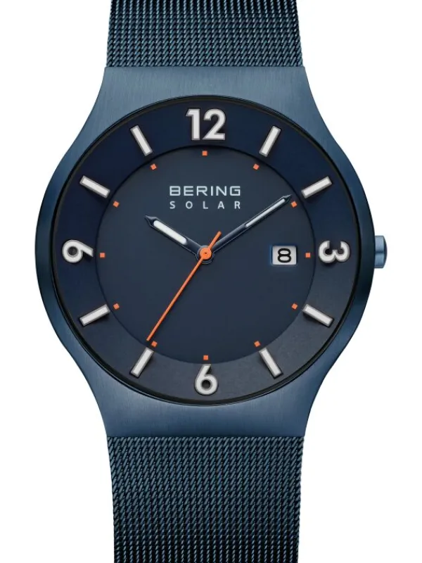 BERING Herrenuhren-Armbanduhr mit Solarantrieb 14440-393