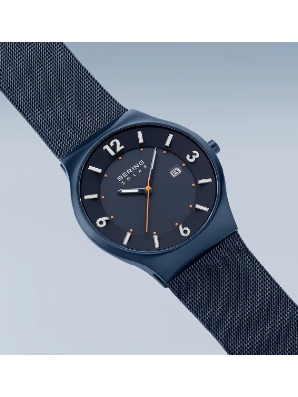 BERING Herrenuhren-Armbanduhr mit Solarantrieb 14440-393