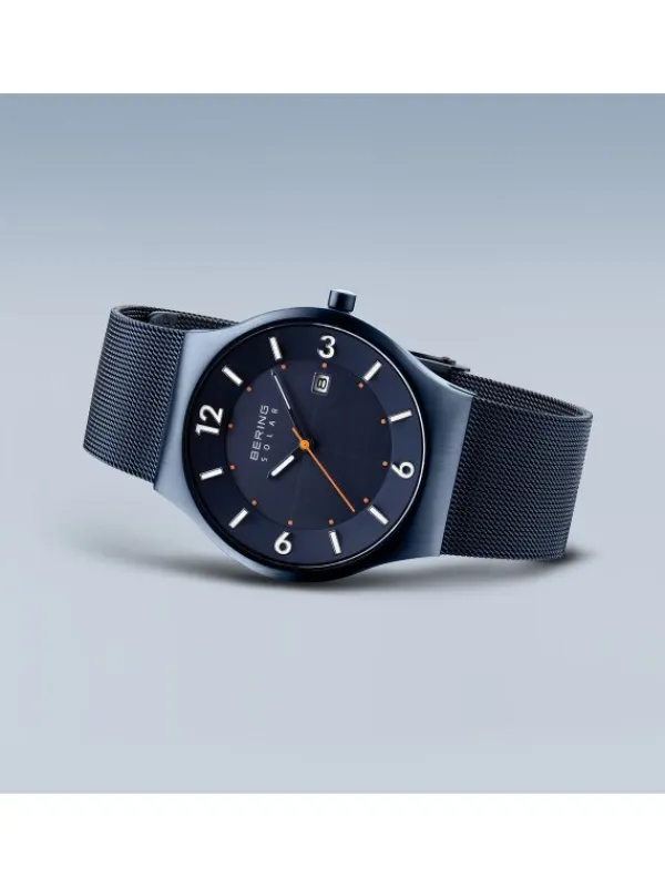BERING Herrenuhren-Armbanduhr mit Solarantrieb 14440-393