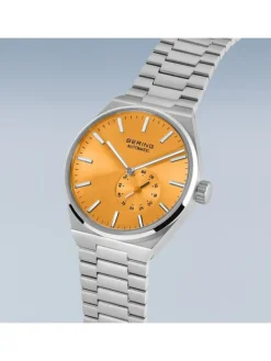 BERING Herrenuhren-Automatic Orange 19441-701