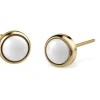 BERING Ohrschmuck-Ceramic Link gold Petite Earrings 701-25-05