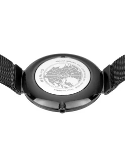 BERING Damenuhren-Classic Diamond schwarz 18132-132