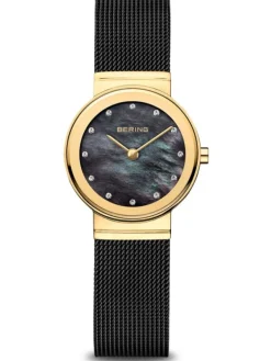 BERING Damenuhren-Classic goldf. glänzend 10126-132