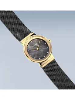 BERING Damenuhren-Classic goldf. glänzend 10126-132