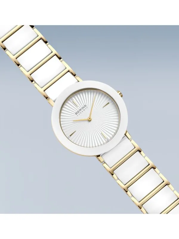 BERING Damenuhren-Classic Keramik 11435-758
