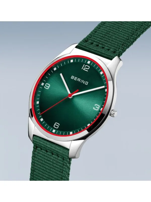 BERING Herrenuhren-Classic Natoband 18342-508
