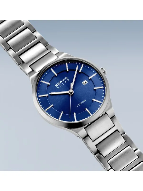 BERING Herrenuhren-Herrenuhr Solar Titan 15239-777
