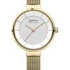 BERING Damenuhren-Slim Solar 14631-324