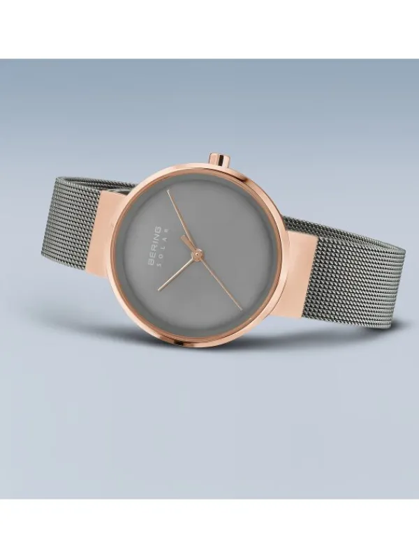 BERING Damenuhren-Slim Solar 14331-369
