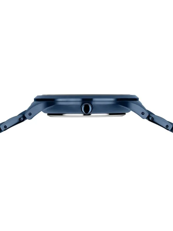 BERING Herrenuhren-Slim Solar blau 14442-797