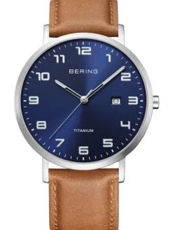 BERING Herrenuhren-Titanium 18640-567
