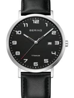 BERING Herrenuhren-Titanium 18640-402