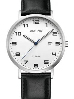 BERING Herrenuhren-Titanium 18640-404