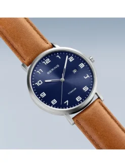 BERING Herrenuhren-Titanium 18640-567