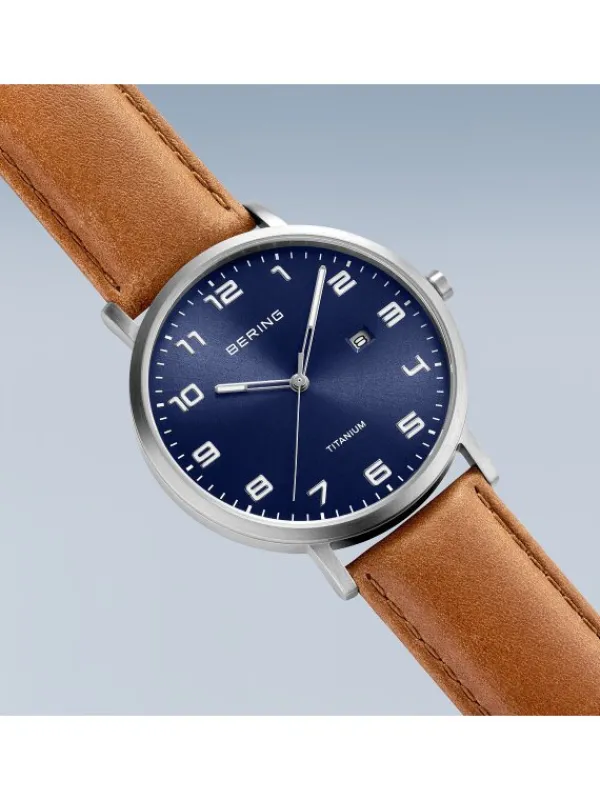 BERING Herrenuhren-Titanium 18640-567