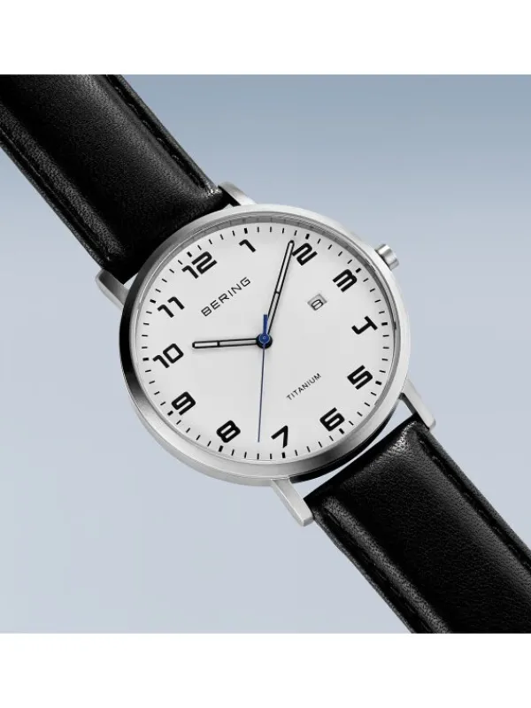 BERING Herrenuhren-Titanium 18640-404