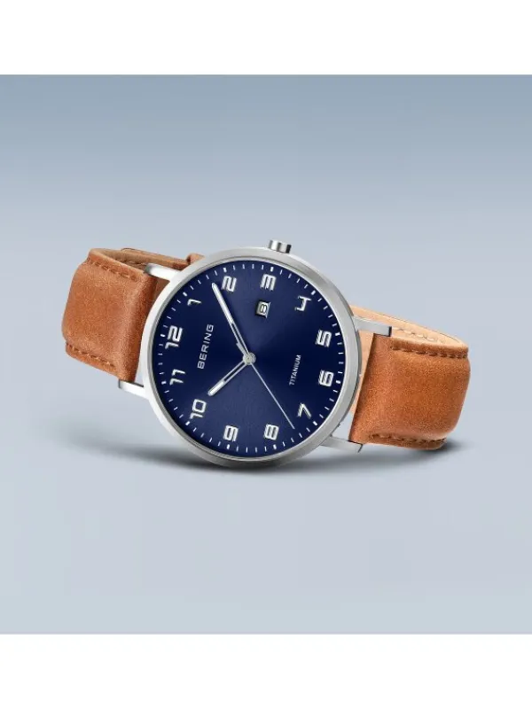 BERING Herrenuhren-Titanium 18640-567