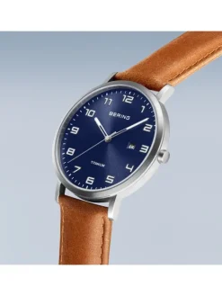 BERING Herrenuhren-Titanium 18640-567