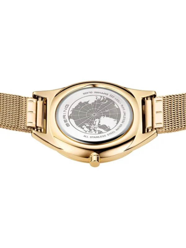BERING Damenuhren-Ultra Slim goldf. 17031-333