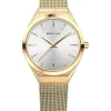 BERING Damenuhren-Ultra Slim goldfarben 18729-330