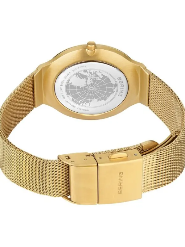 BERING Damenuhren-Ultra Slim golfarben 18434-336