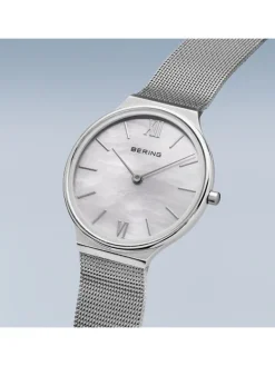 BERING Damenuhren-Ultra Slim perlmutt 18434-000