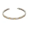 Boccia Titanium Armbänder-Armband Titan Glieder Bicolor 0371-02