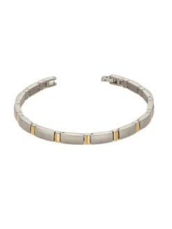 Boccia Titanium Armbänder-Armband Titan Glieder Bicolor 0371-02