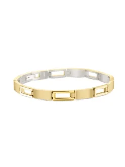 Boccia Titanium Armbänder-Armband Titan Glieder goldf. 03034-03