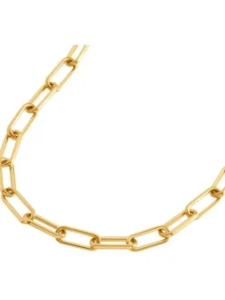 Boccia Titanium Halsketten + Collier-COLLIER Titan Gliederkette goldf. 08059-02