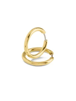 Boccia Titanium Ohrschmuck-CREOLE 23mm Titan goldf. 05072-02
