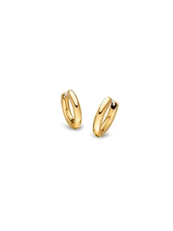Boccia Titanium Ohrschmuck-CREOLE 12,5mm Titan goldf. 5085-02