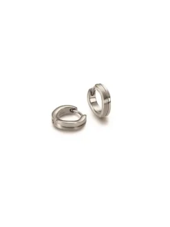 Boccia Titanium Ohrschmuck-CREOLE Titan 0563-01