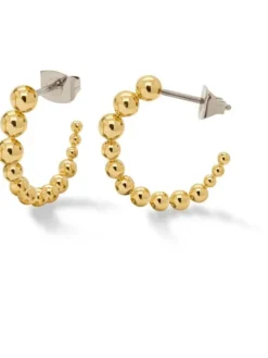 Boccia Titanium Ohrschmuck-HalbCREOLE 20mm Titan goldf. 05067-02