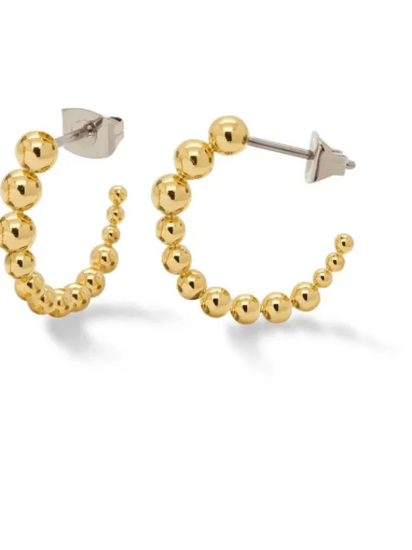 Boccia Titanium Ohrschmuck-HalbCREOLE 20mm Titan goldf. 05067-02
